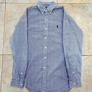 Polo Ralph Lauren Men’s Button Down Plaid Casual Shirt (Size Small)